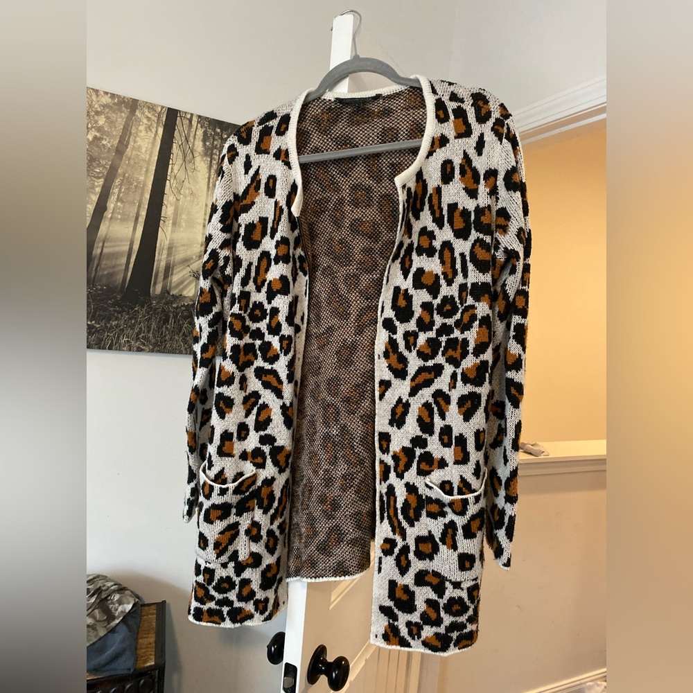 BOUTIQUE leopard cardigan